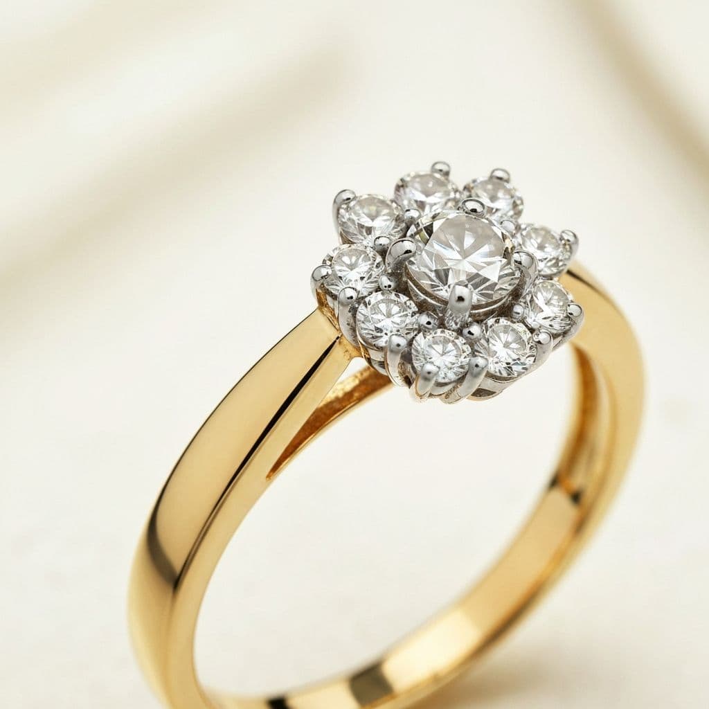 Diamond Ladies Elegant Ring